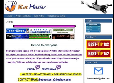 Betmaster1x2.com